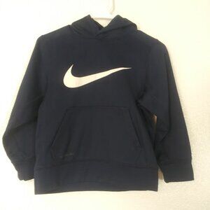 Nike boy's size S (8-10) Therma-Fit navy blue sweater